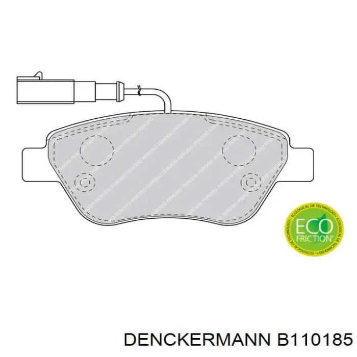 Pastillas de freno delanteras Fiat Stilo 192