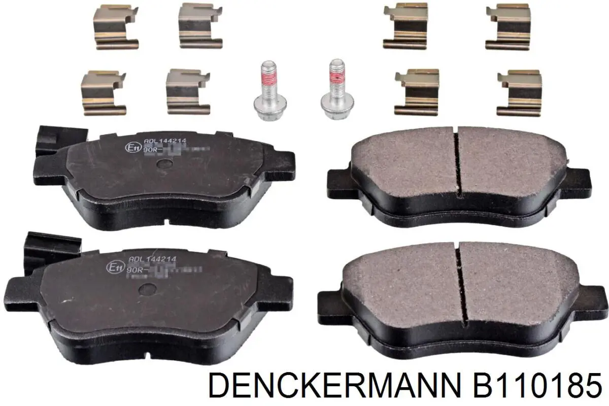 B110185 Denckermann pastillas de freno delanteras