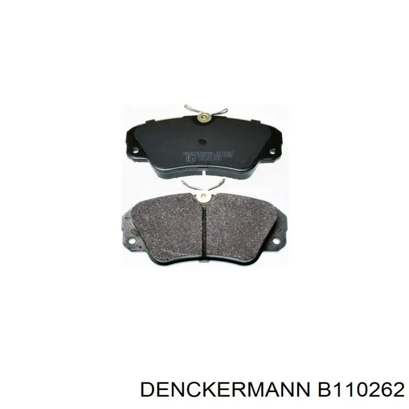 B110262 Denckermann pastillas de freno delanteras