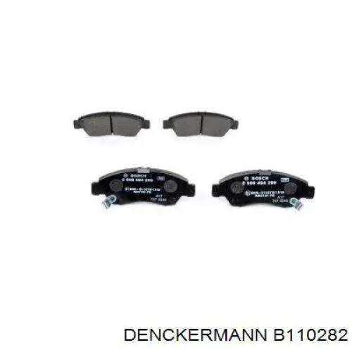 B110282 Denckermann pastillas de freno delanteras