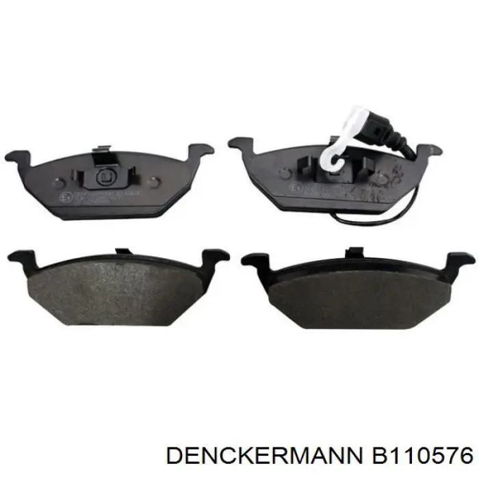Pastillas de freno traseras B110576 Denckermann