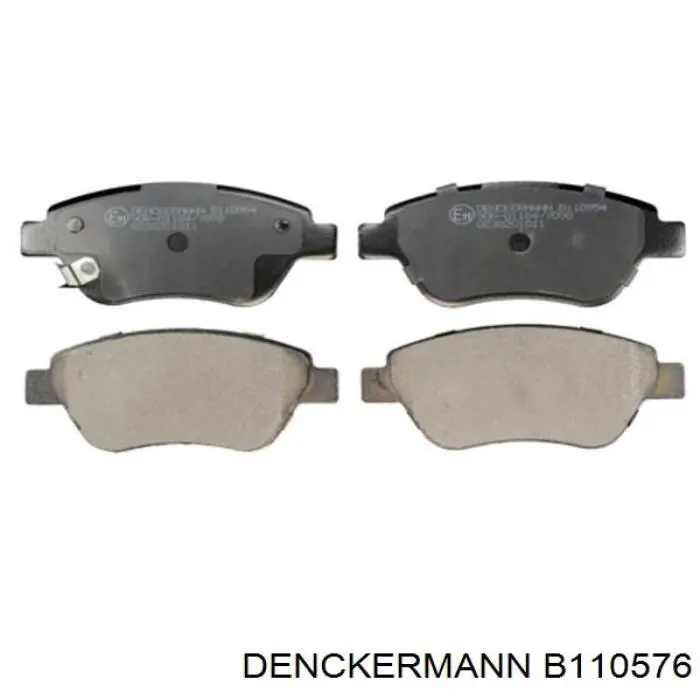Comprar B110576 Denckermann Pastillas de freno traseras