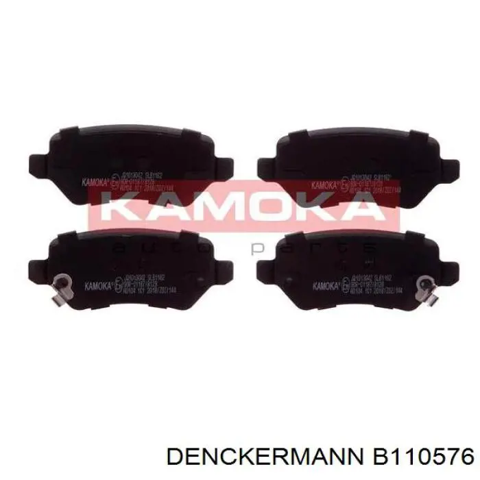 Pastillas de freno traseras B110576 Denckermann