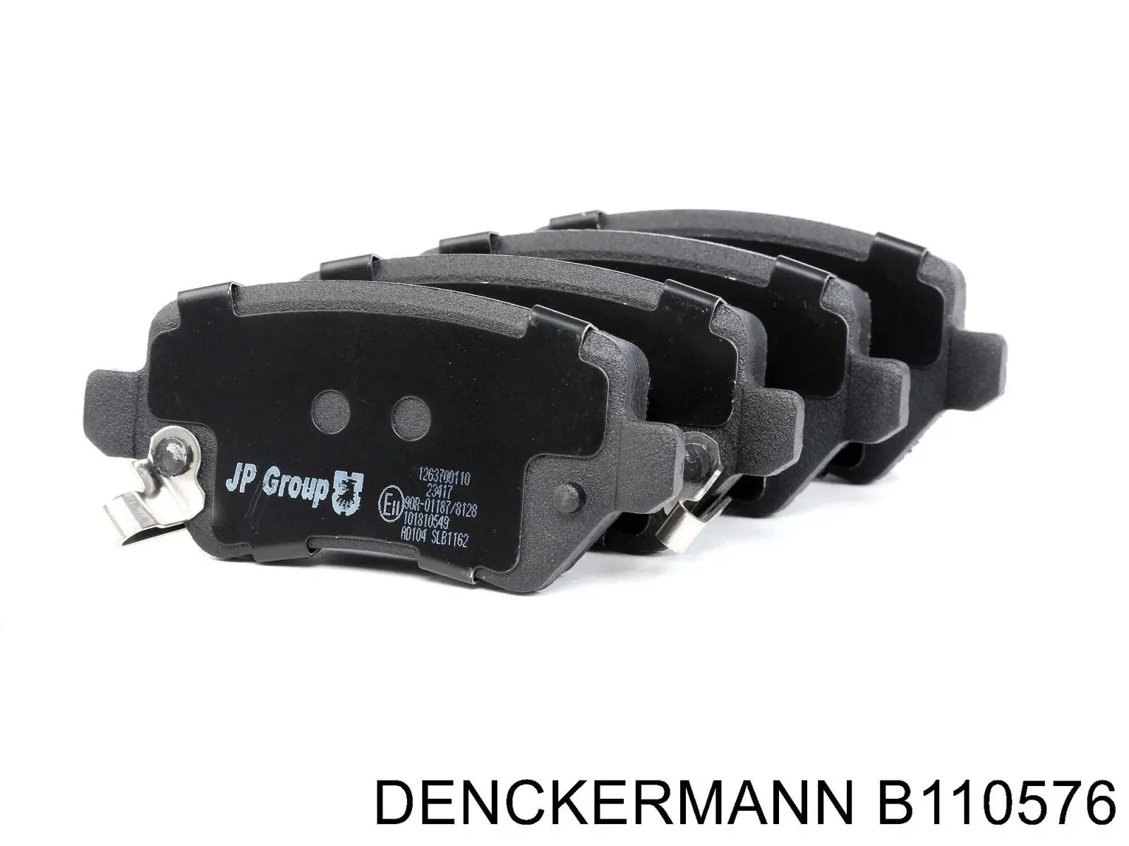Pastillas traseras Denckermann B110576