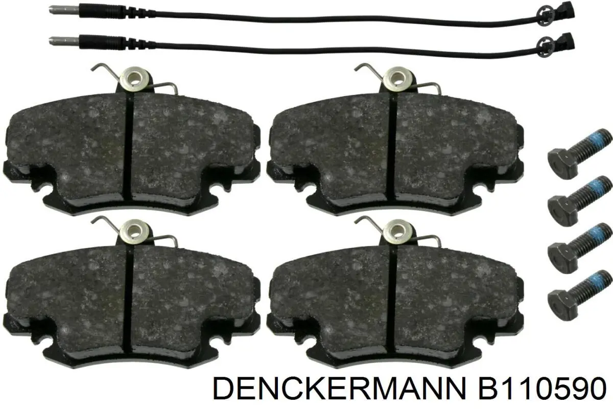 B110590 Denckermann pastillas de freno delanteras