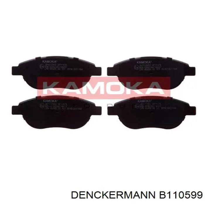 Pastillas de freno delanteras Citroen C3 1 FC