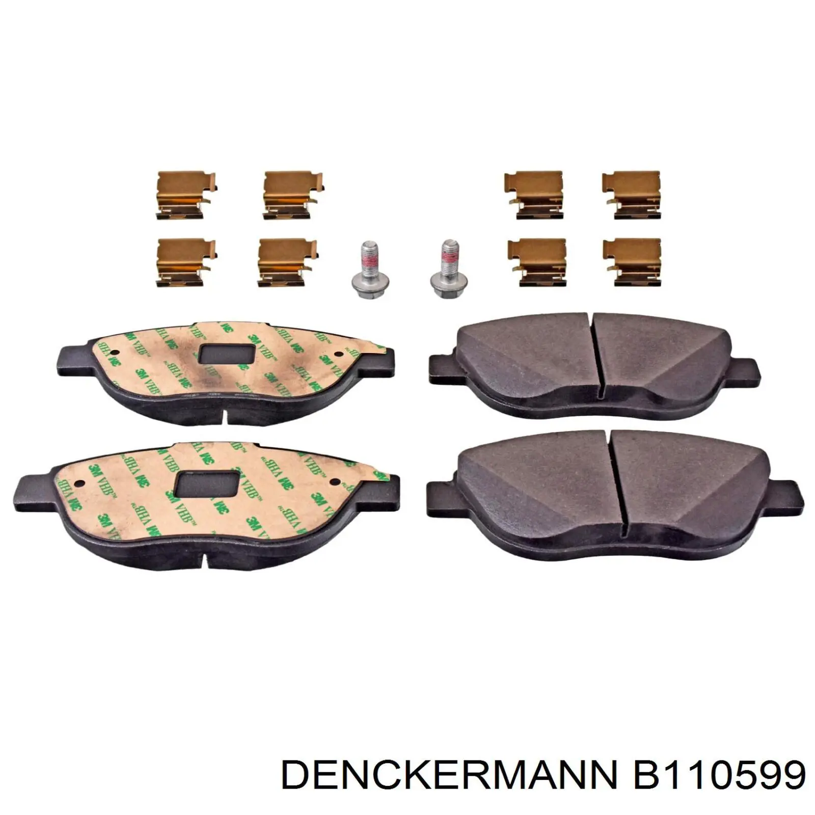 Pastillas de freno delanteras Citroen C3 1 FC