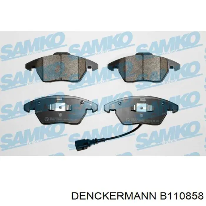 Pastillas de freno delanteras Seat Leon 2 1P1