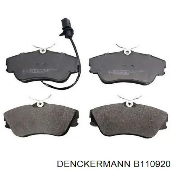 B110920 Denckermann pastillas de freno delanteras