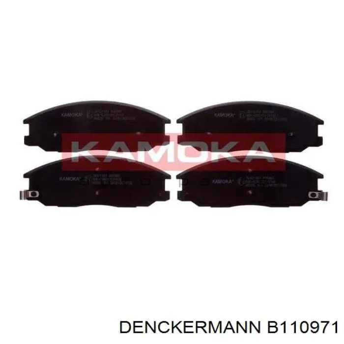 B110971 Denckermann pastillas de freno delanteras