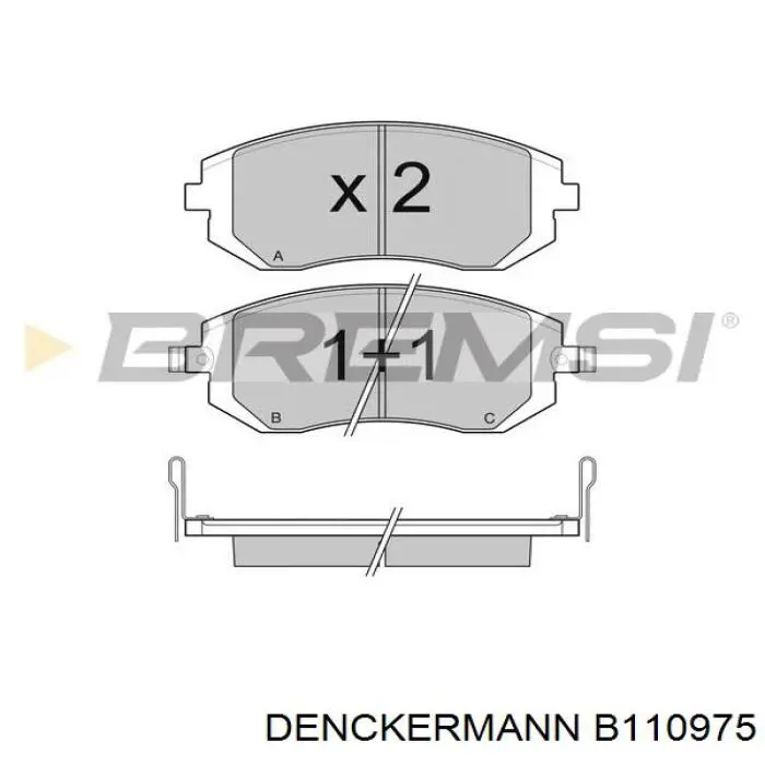 Pastillas de freno delanteras Subaru Impreza 3 GH
