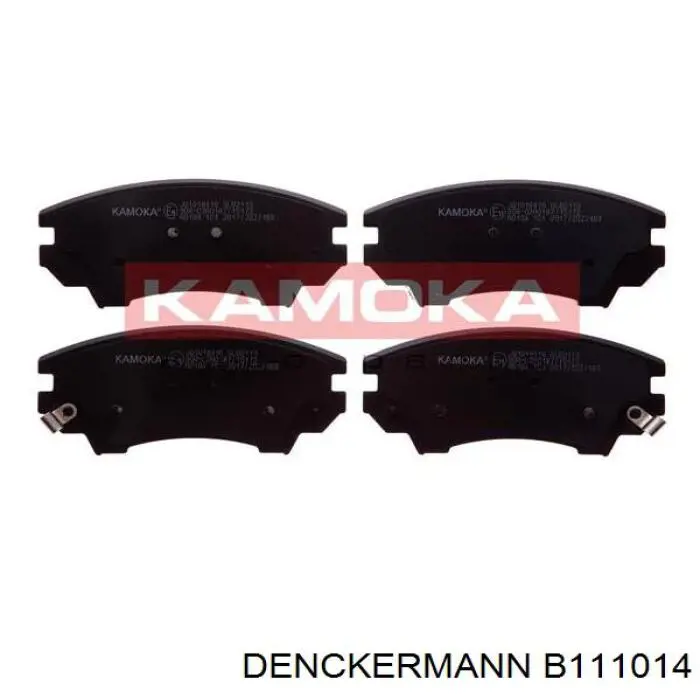 B111014 Denckermann pastillas de freno delanteras