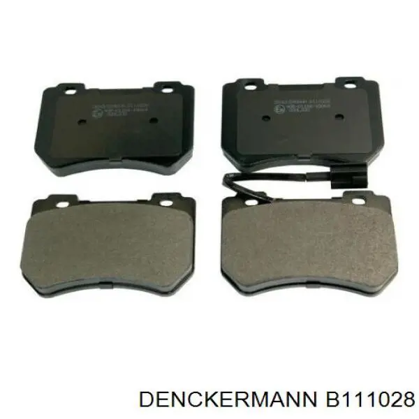 B111028 Denckermann pastillas de freno delanteras