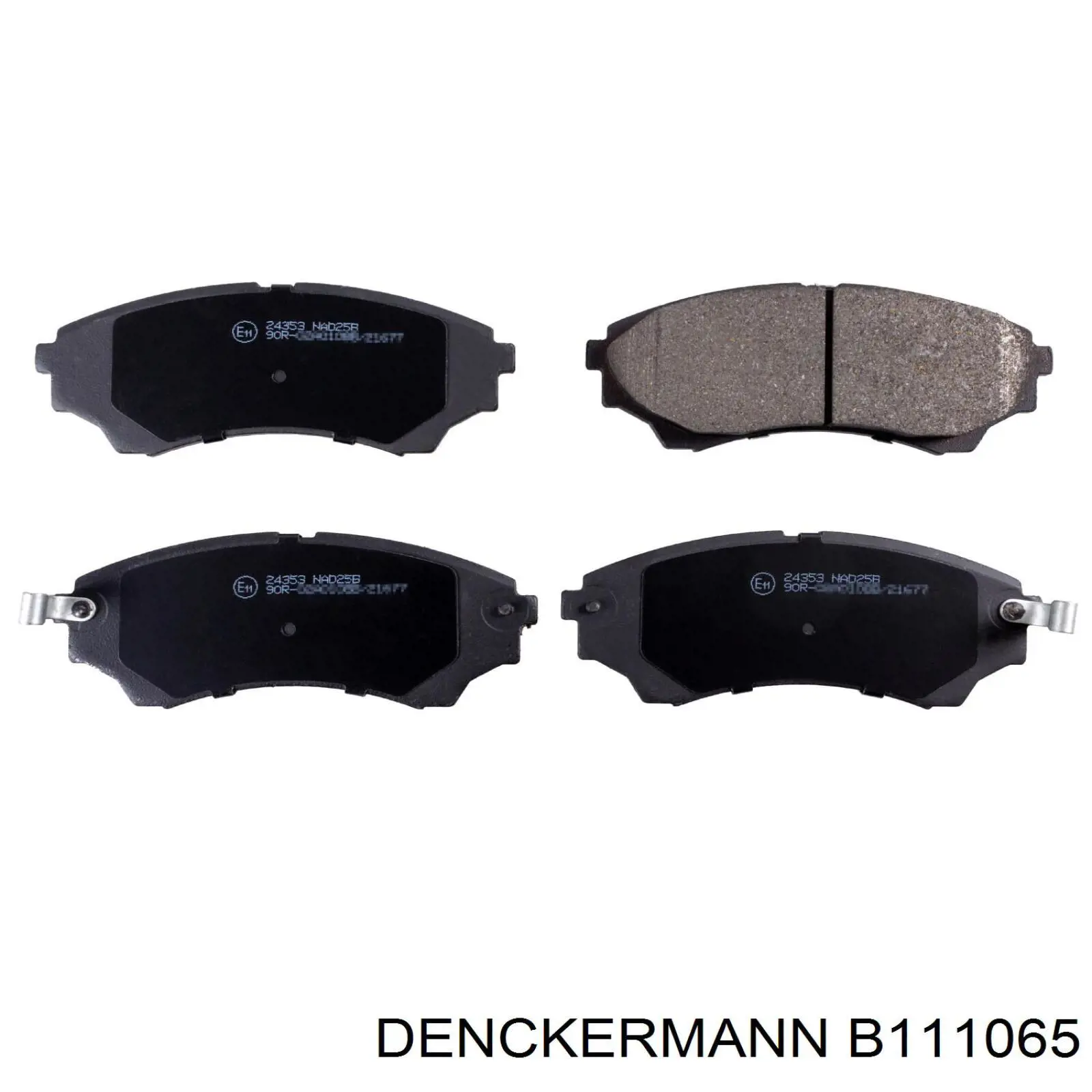 B111065 Denckermann pastillas de freno delanteras