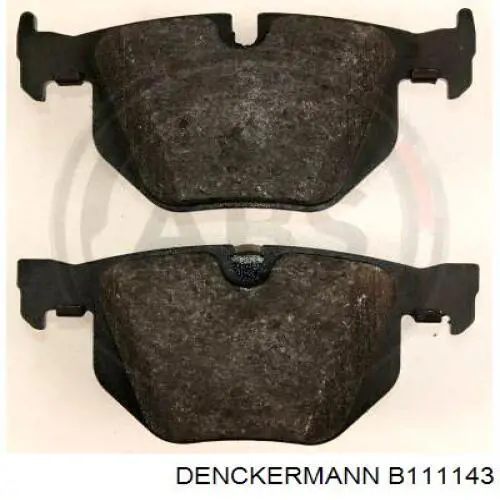 B111143 Denckermann pastillas de freno traseras