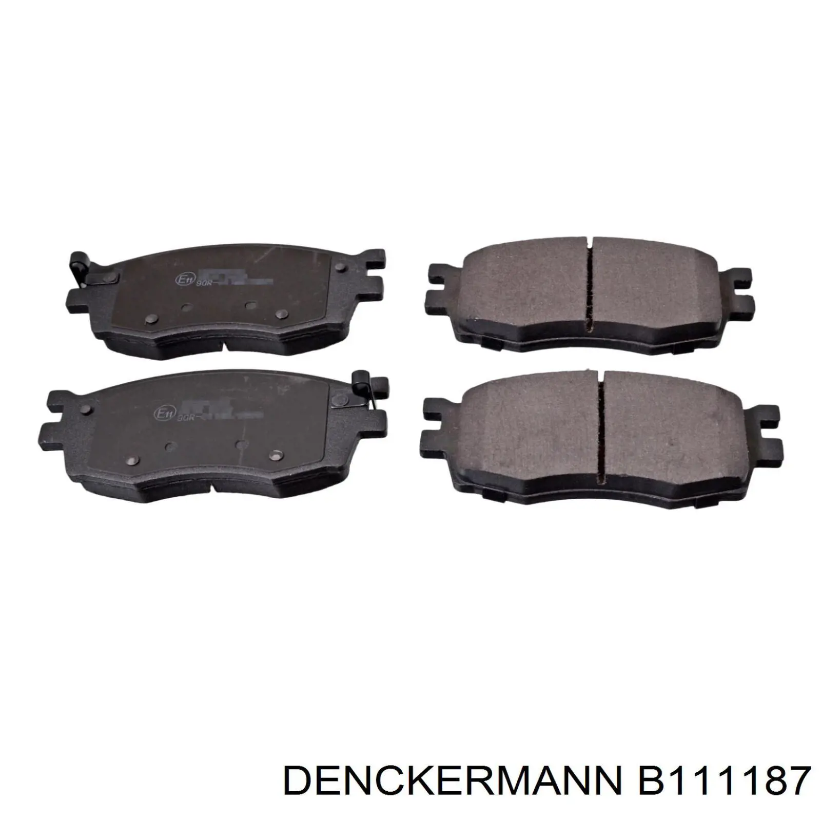 B111187 Denckermann pastillas de freno delanteras