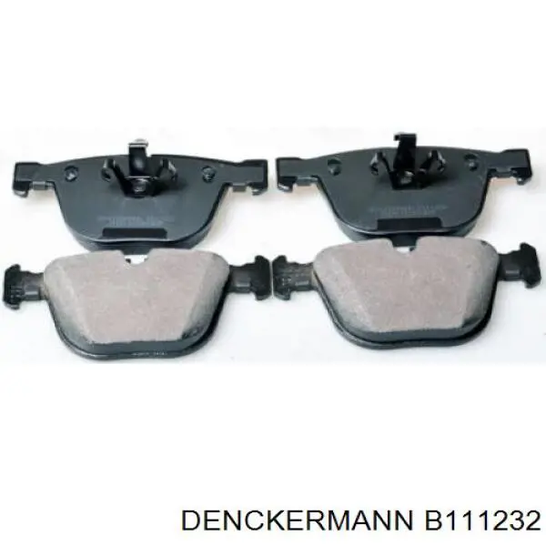 B111232 Denckermann pastillas de freno traseras