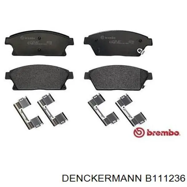 Pastillas freno delanteras Denckermann B111236 precio, desde 31,11 EUR
