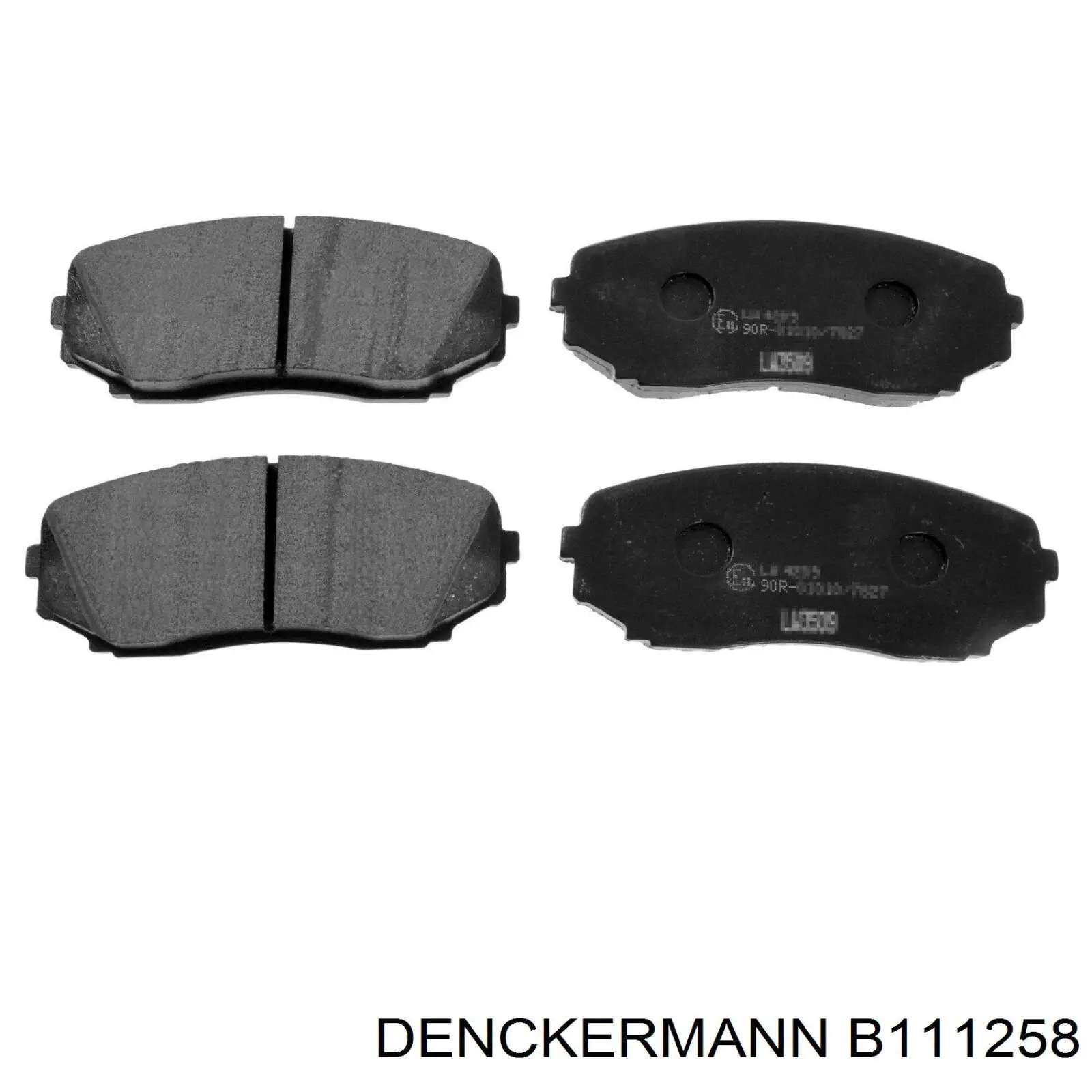 B111258 Denckermann pastillas de freno delanteras
