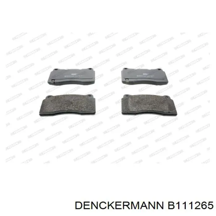 B111265 Denckermann pastillas de freno delanteras