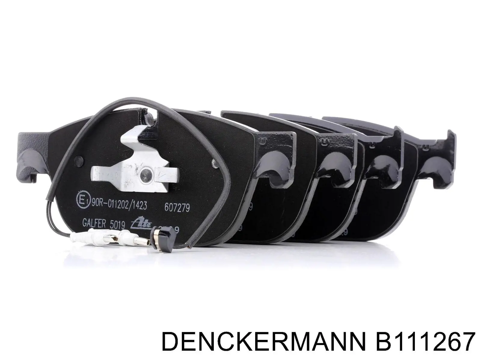 B111267 Denckermann pastillas de freno delanteras