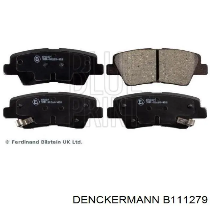 Pastillas traseras de freno Denckermann B111279 precio, desde 20,75 EUR