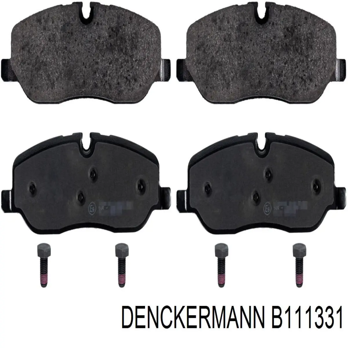 B111331 Denckermann pastillas de freno delanteras