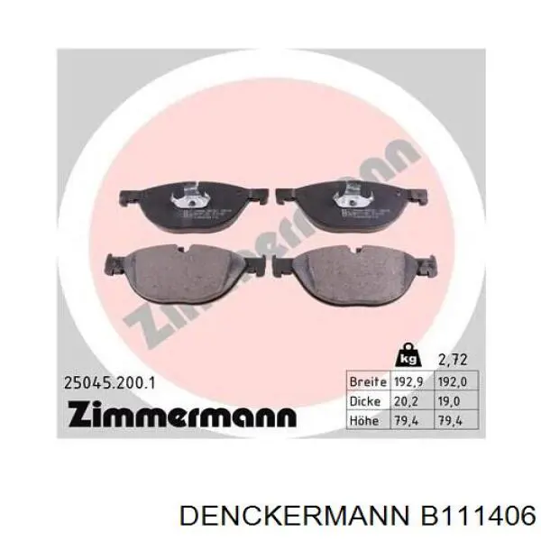 Pastillas de freno delanteras Nissan Qashqai 2 J11