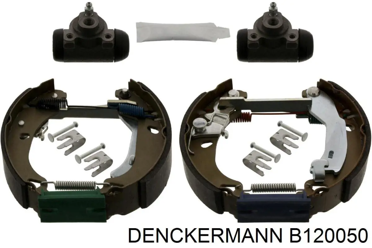 B120050 Denckermann zapatas de frenos de tambor traseras