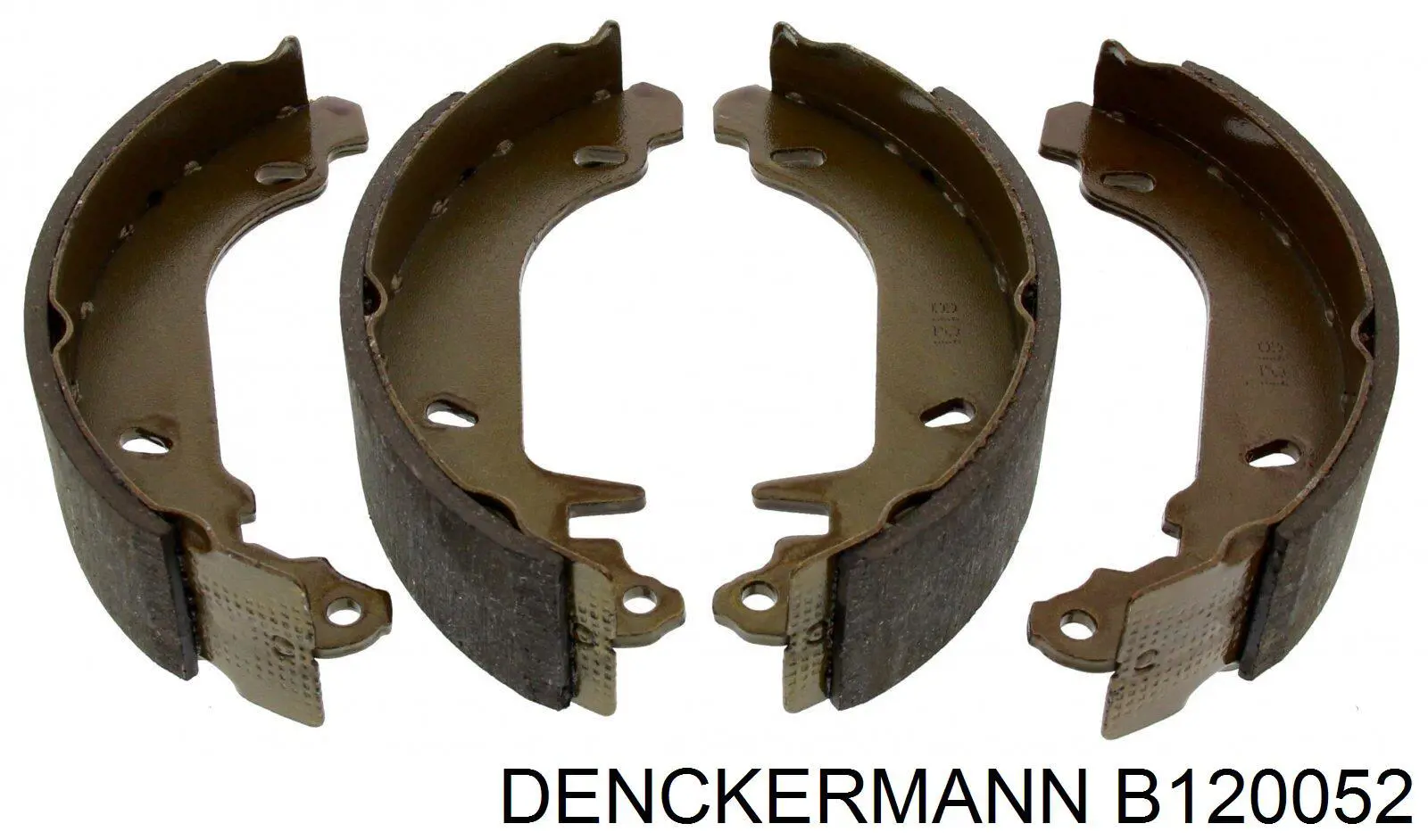 B120052 Denckermann zapatas de frenos de tambor traseras