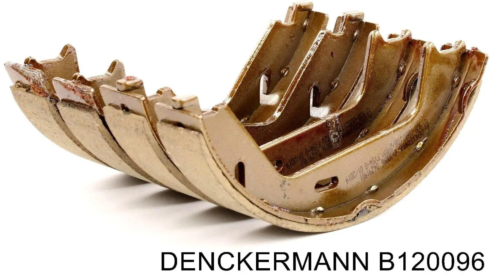 B120096 Denckermann zapatas de freno de mano