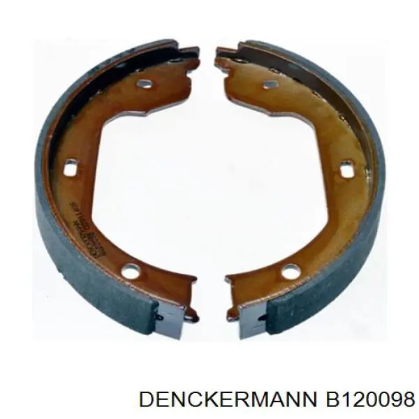 Comprar B120098 Denckermann Juego de zapatas de frenos, freno de estacionamiento