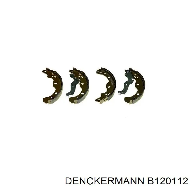 B120112 Denckermann zapatas de frenos de tambor traseras