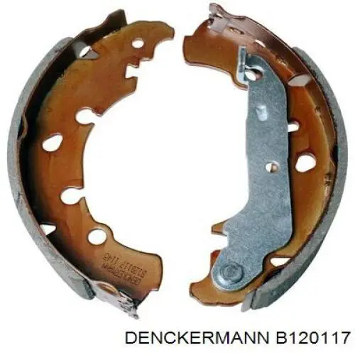 B120117 Denckermann zapatas de frenos de tambor traseras