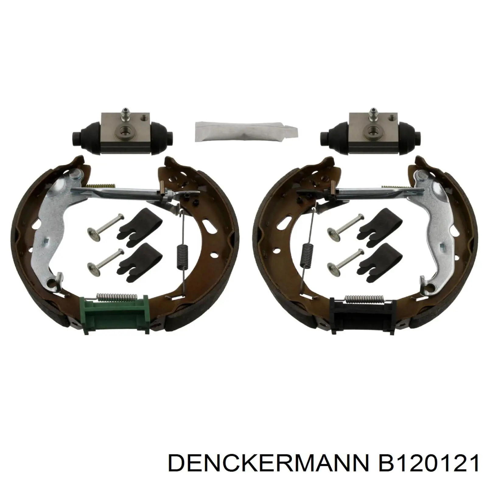 B120121 Denckermann zapatas de frenos de tambor traseras