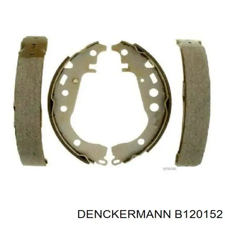 B120152 Denckermann zapatas de frenos de tambor traseras