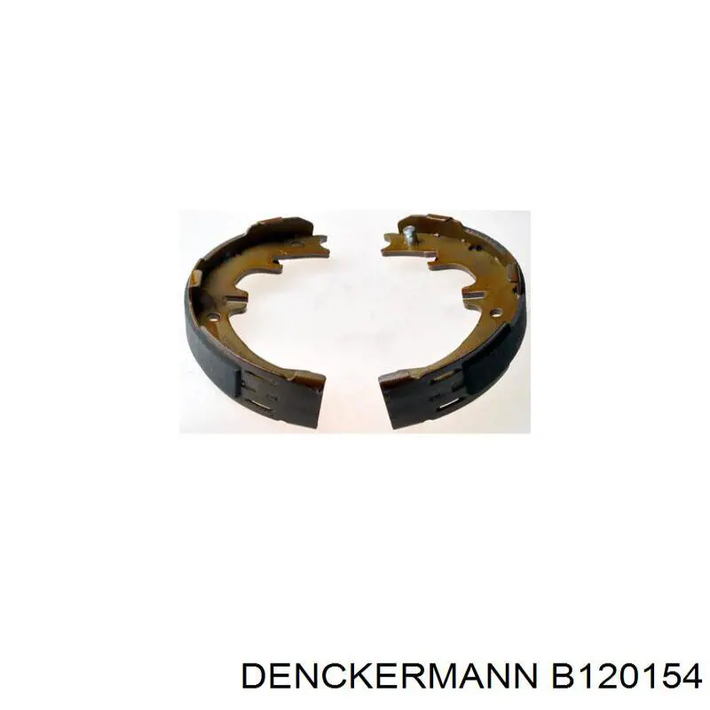 B120154 Denckermann zapatas de freno de mano