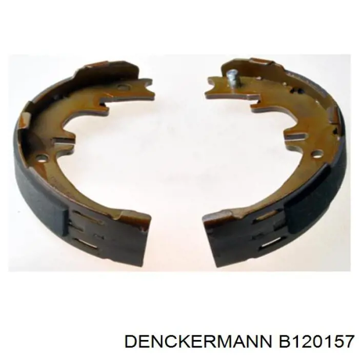 Zapatas de freno traseras Denckermann B120157