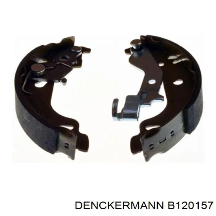 B120157 Denckermann Zapatas de freno de tambor traseras