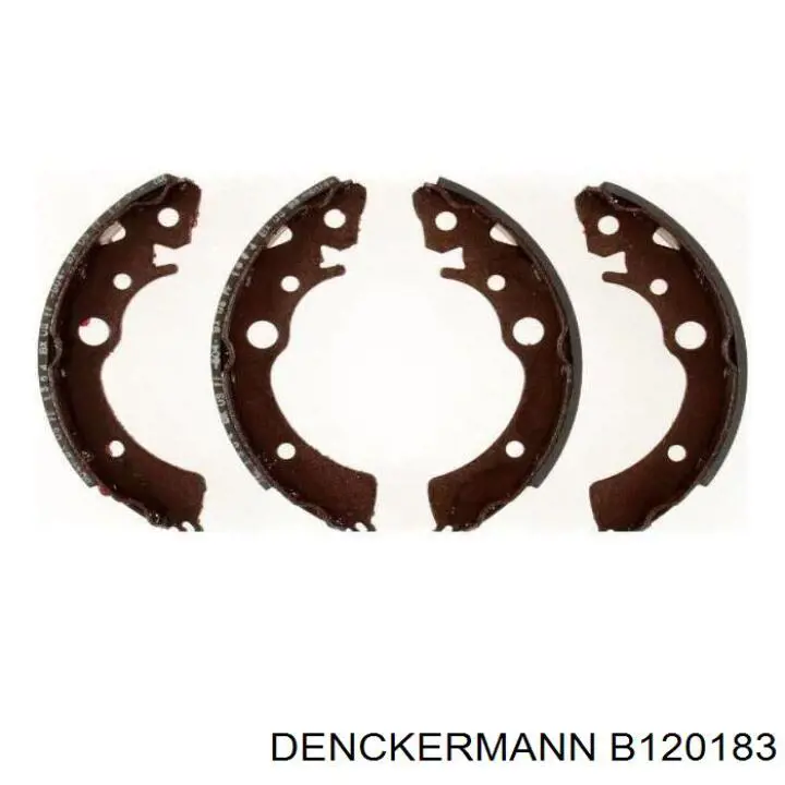 B120183 Denckermann zapatas de frenos de tambor traseras