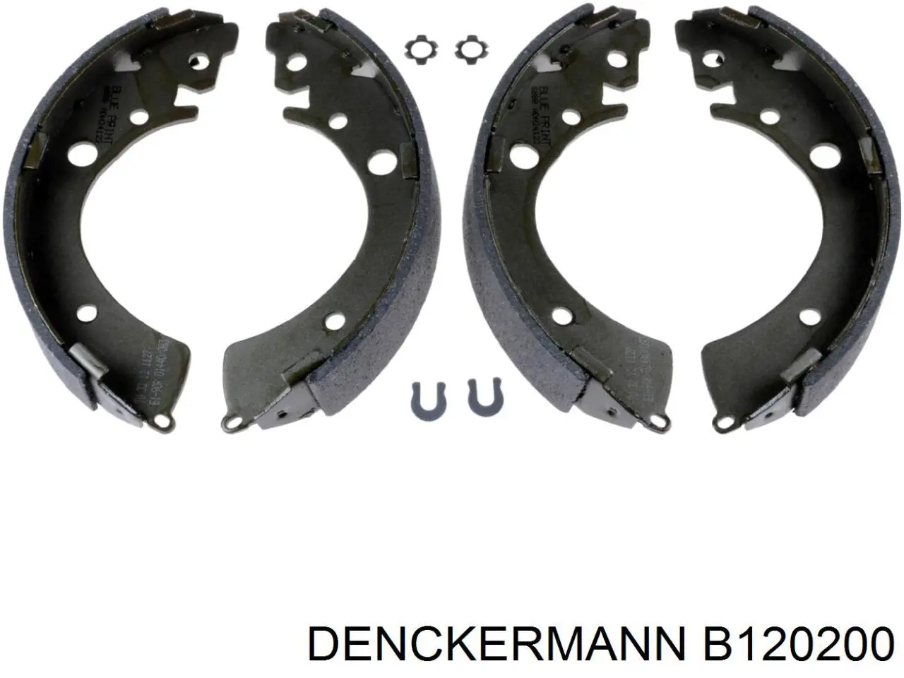 B120200 Denckermann zapatas de frenos de tambor traseras