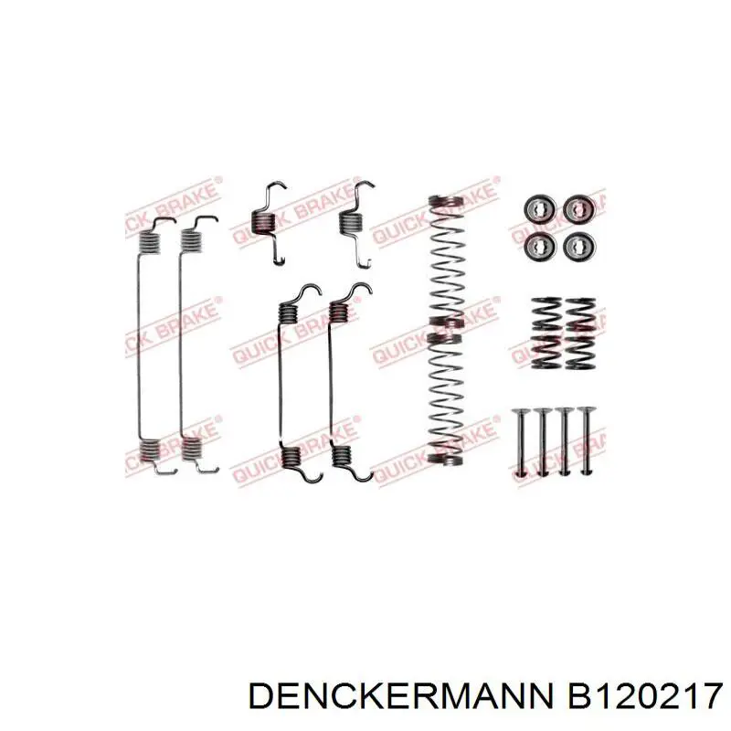 Zapatas de freno de tambor traseras Denckermann B120217 precio, desde 28,22 EUR