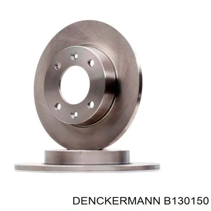 B130150 Denckermann disco de freno trasero