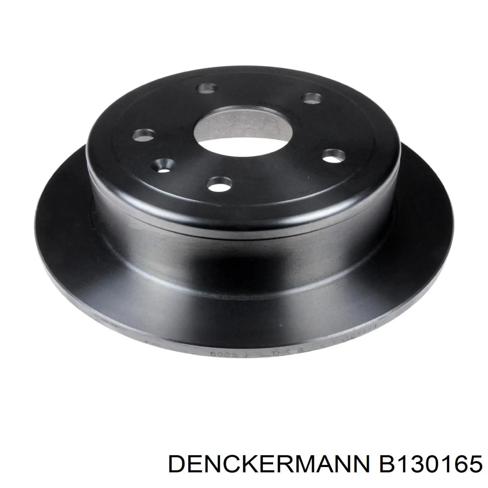 B130165 Denckermann disco de freno trasero