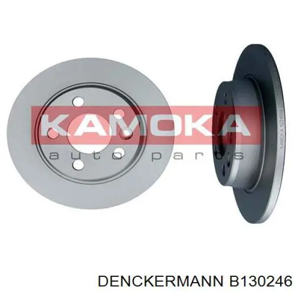 B130246 Denckermann disco de freno trasero