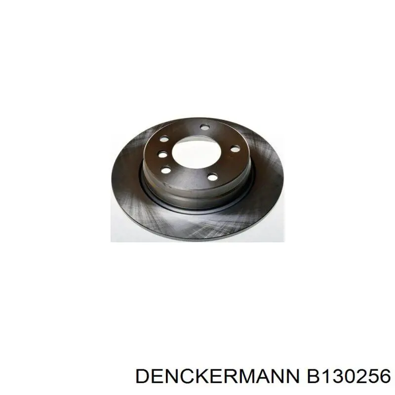 Disco de freno trasero DENCKERMANN B130256