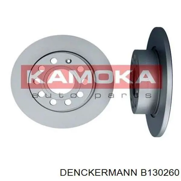 B130260 Denckermann disco de freno trasero