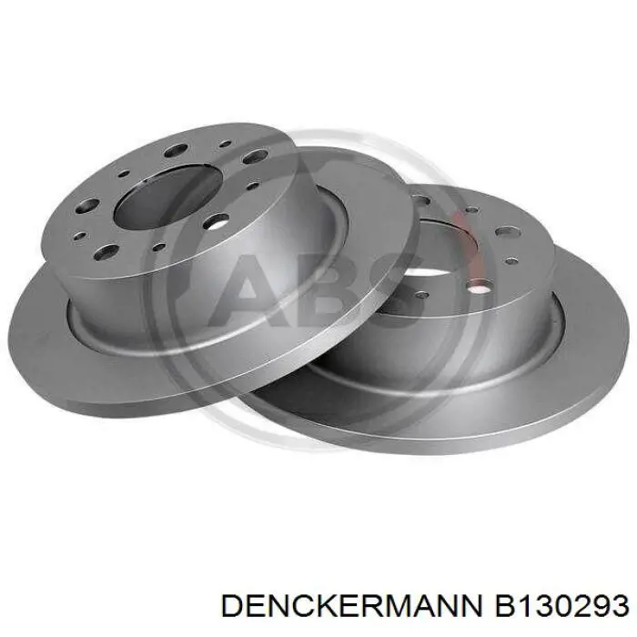 B130293 Denckermann disco de freno trasero