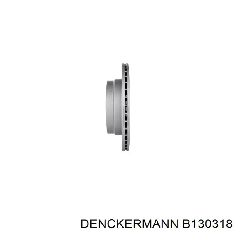 B130318 Denckermann disco de freno trasero