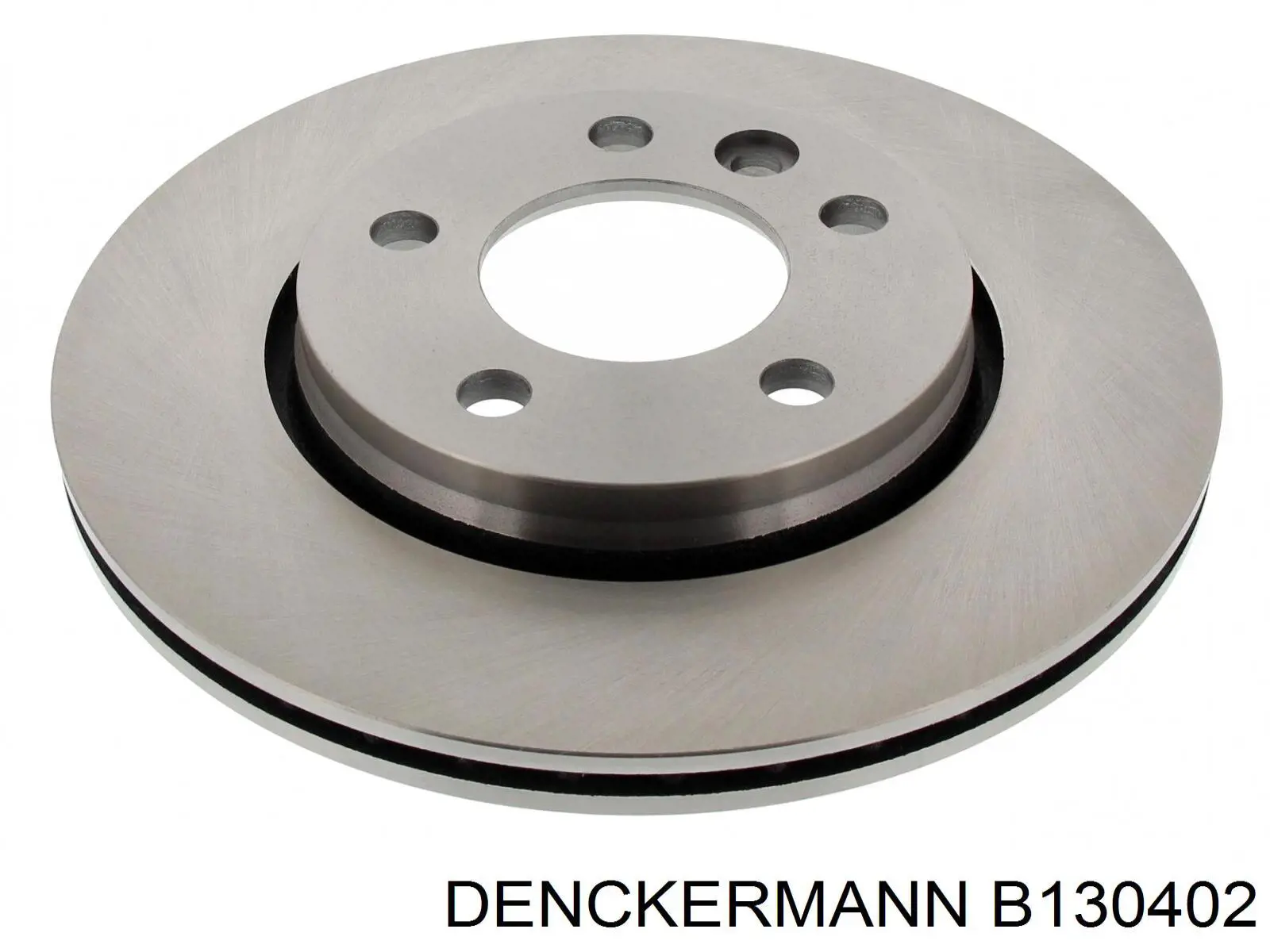 Disco de freno trasero DENCKERMANN B130402